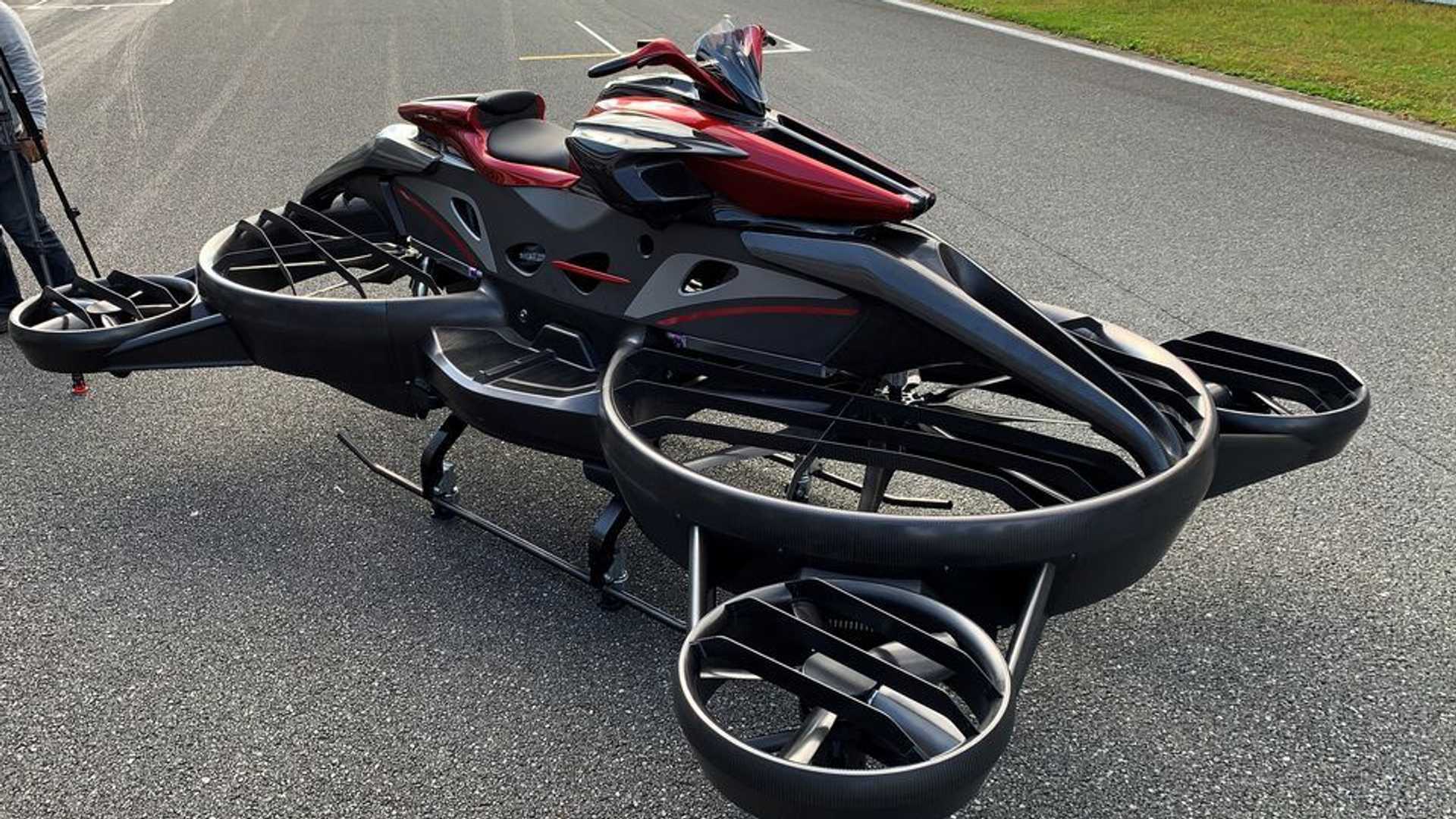 Стартовали продажи первого в мире летающего мотоцикла, его цена почти 700 тысяч долларов